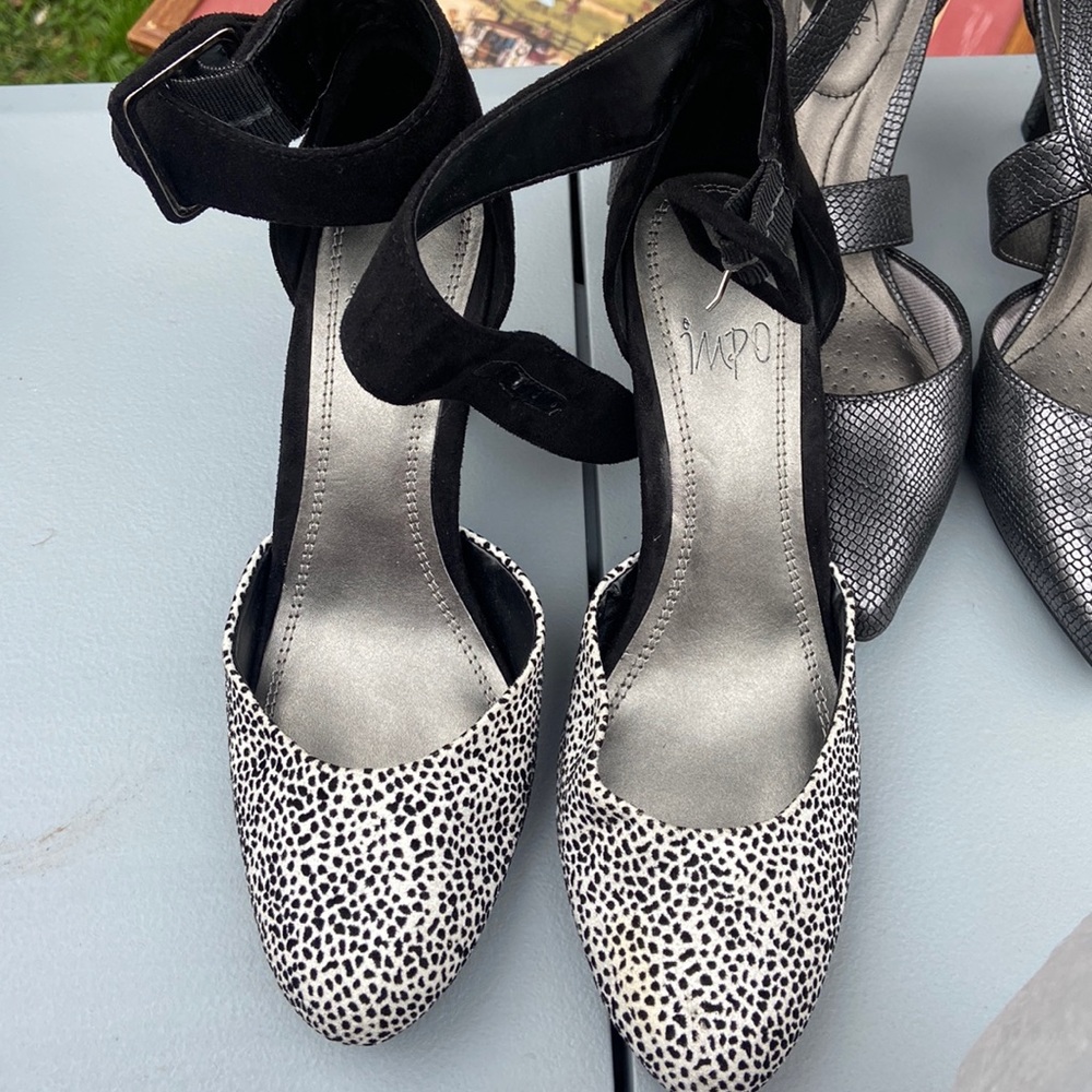 Black and White Heels